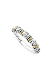 LAGOS Rittenhouse Three Diamond Stacking Ring