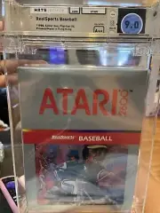 RealSports Baseball - Atari 2600 - 1988 WATA certified 9.0 Seal Rating A++