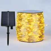Solar String Lights Outdoor,100FT 300 LEDs Solar Fairy Lights,Waterproof Sola...