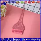 Hair Dye Brush Hair Coloring Applicator Comb Hair Styling Salon Tool (Pink)