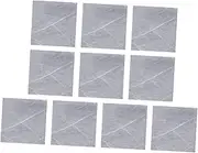 Alipis 10 Sheets of Kitchen Decorative Decals Indoor Wall Ornament Tiles Stickers