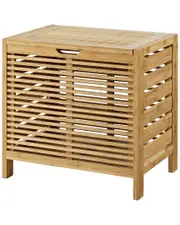 Linon Bracken Bamboo Hamper