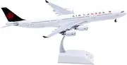 Pre-Built Model Aircraft 1:200 33CM Luxury Model Collectible Airplanes Air Canada for Airbus A340-500 C-GKOM Static Replica Aircraft Miniature Airplane Model