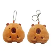 Plush Guinea Pigs Keychain Bag Charm Ornament Women Handbag Decorations