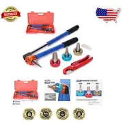 Lightweight Manual Expander with Auto-Rotation Heads for Professional PEX Works