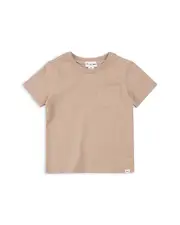 Miles The Label Girls' Miles Basics Pocket Tee - Little Kid