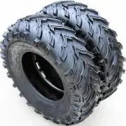 2 Tires 24x8.00-12 24x8-12 Forerunner Mars B MT M/T Mud ATV UTV 40F 6 Ply