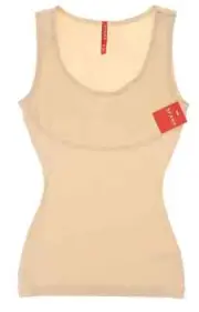 Spanx 1020 Womens Soft Nude Thinstincts Scoop Neck Tank Top Size 2X