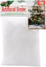 Leona Co 100G Fake Snow Decoration - Artificial Snow for Christmas Decoration...