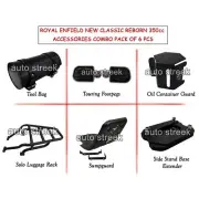 Fit For Royal Enfield Classic Reborn 350 6 PCS Accessories Combo - 18 (for: Royal Enfield)