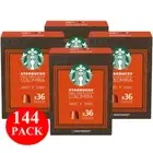 Starbucks By Nespresso Single Origin Colombia Coffee Pods Capsules 144 Pack