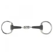 Horze Rubber Oval Link Eggbutt Snaffle Bit