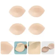 Bra Inserts Pad Push Up 4 Pairs for Comfortable Swimwear Use