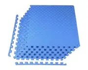 BalanceFrom 1" EXTRA Thick Puzzle Exercise Mat with EVA Foam 24 Square Feet