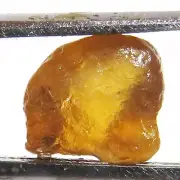 2.6 cts FLAWLESS HONEY ZIRCON FACET ROUGH FROM TANZANIA