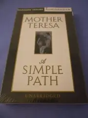 Mother Teresa AudioBook A Simple Path Memoir Audio Cassette Unabridged NEW