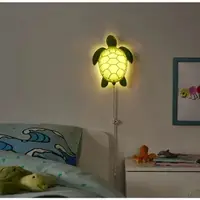 在飛比找蝦皮購物優惠-IKEA代購💪 BLÅVINGAD Led壁燈 烏龜圖案 兒