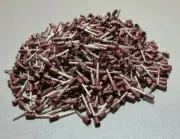 1000Pcs E1012 18AWG 1mm² BROWN Insulated Ferrule Bootlace Terminal Crimp