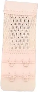 [STKARCV] 5pcs Bra Extender for Women's Elastic Bra Extension Strap Hook Clip Expander Adjustable Belt Buckle Intimates Accessories(Beige)
