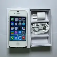 在飛比找蝦皮購物優惠-蘋果4S 包裝盒 附配件 iPhone4s 盒裝 無手機