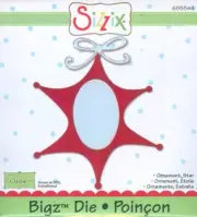 Sizzix Bigz Die, Ornament, Star, scrapbook Sizzix 655544