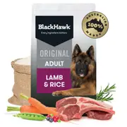 Black Hawk - Holistic - Adult Dog -Lamb & Rice - 10kg