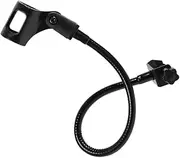 BAZEITFLOW Gooseneck Microphone Stand with Clip Flexible and Detachable Design for Studio Radio and Live Streaming Applications