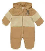 [Burberry Kids] Burberry Kids Baby Thomas Bear down snowsuit M 6 beige