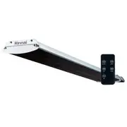 Rinnai Outdoor / Alfresco WiFi & Remote 3200W Infrared Radiant Strip Heater in Extra Large