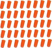 Beavorty 100pcs Lash Glue Nozzle Pin Tool Glue Bottle Tips Replacement Head for Eyelash Glue Bottles Beauty Salon Supplies
