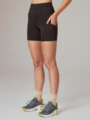 Running Bare Runcool Bike Shorts. Black Gym Shorts