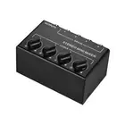 Mini Audio Mixer Stereo Dispenser RCA Inputs Output Small Mixer for Stage Mobile