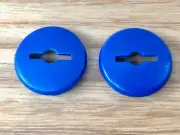 Blue Crank Cap, blank face with no logo - Old School BMX