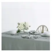 Country Table Cloth Kildare Grey Green Tablecloth Rectangle 150x270cm