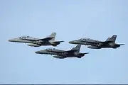 March 26, 2013 - A Group of F/A-18 Hornets of The Royal Malaysian Air Force Fly-Pass Over Langkawai Airport, Malaysia Poster Print (17 x 11)