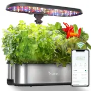 Pot LPH-SE Hydroponics Growing System, 12 Pods Smart Herb Garden Kit Indoor