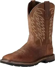 [ARIAT] mens Groundbreaker Square Toe Work Boot