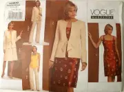 New VOGUE WARDROBE Pattern: Jacket, Top, Dress, Skirt & Pants Sz 12-14-16