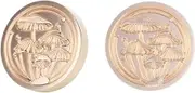ALINUOYQ Mushroom Sealing Wax Stamp Head for Cards Envelopes Wedding Gift Scrapbooking