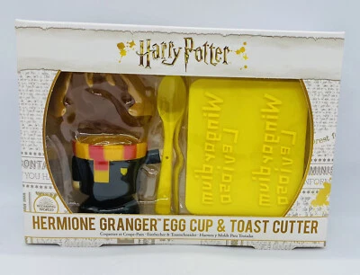 Hermione Granger Harry Potter Egg Cup & Toast Cutter Set Wizarding World