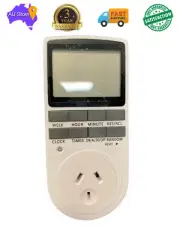 Hydroponic Heavy Duty 2400W Digital Timer Australian Plug 24 hr Grow Light Timer