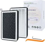 ModelY Model3 Cabin Air Filter HEPA Air Filter with Activated Carbon Air Conditioning Filter (set of 2) For Tesla Model Y Model 3 2016-2025 Accessories