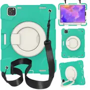 MCC Kids Shockproof Strap iPad Air 4 10.9" 4th Gen Apple Case Cover Ring [Mint]
