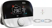 Wirel Temperature Co Roller Weekly Programmable Temperature Timing Setting with ry Function and Children Safe Lock