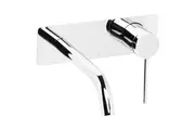 Johnson Suisse Venezia Wall Basin / Bath Mixer - Chrome