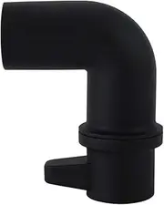 [LONAGE] Steam Diverter Accessory for Pressure Cooker, Food-Safe Silicone, Steam Release Accessory for Instant Pot Duo/Duo Plus/Ultra/Smart Models, 360° Rotating Design to Redirect Steam (Black)