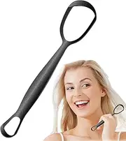 Tongue Cleaner - Stainless Steel Tongue Scraper,Fan-Shaped Tool To Reduce Bad Breath And Improve Oral Hygiene Travel-Friendly Daily Cleaning For Adults