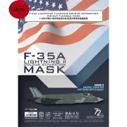 1/72 F-35A Lightning II Fighter Color Separation Mask for Academy 12507 Model