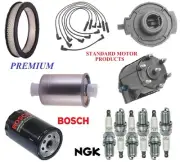 Tune Up Kit Filters Cap Wire Spark Plugs For PONTIAC PARISIENNE V6 4.3L 1985