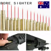 7mm/9mm/12GA/20GA/30-30WIN Red Dot Laser Bore sight Brass Cartridge Boresighter